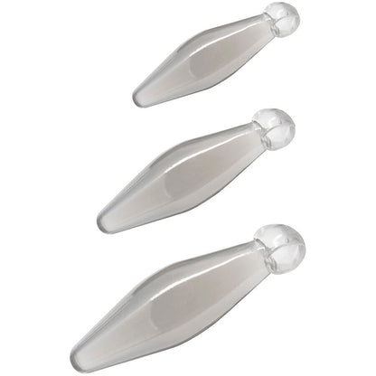TOYJOY - ANAL PLAY FINGER RIMMER 3 PEÇAS TRANSPARENTE