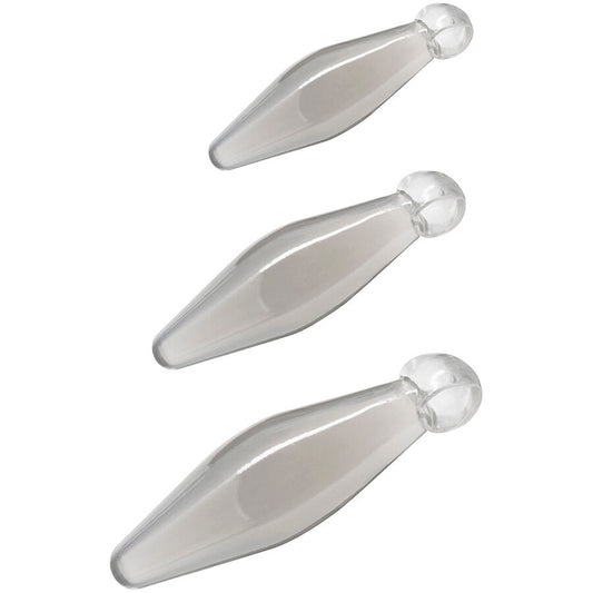 TOYJOY - ANAL PLAY FINGER RIMMER 3 PEÇAS TRANSPARENTE