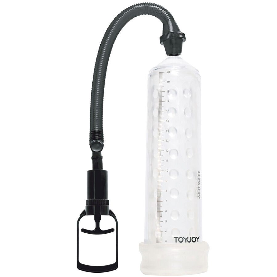 TOYJOY - BOMBA DE MASSAGEM PODEROSA COM MANGA TRANSPARENTE