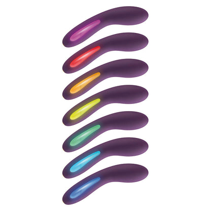 TOYJOY - VIBRADOR ROXO LUZ LUMINADA