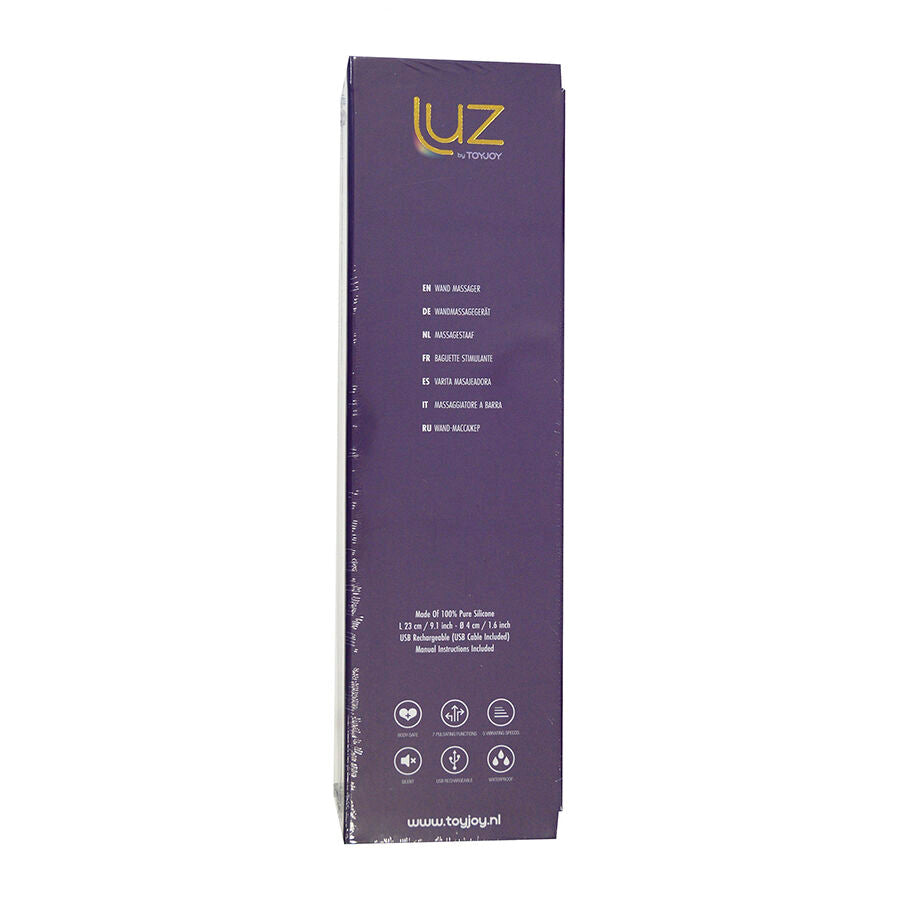 TOYJOY - MASSAGEADOR ZENITH LIGHT ROXO