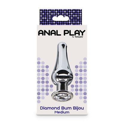 TOYJOY - PLUG ANAL MÉDIO DIAMOND BUM BIJOU ANAL PLAY