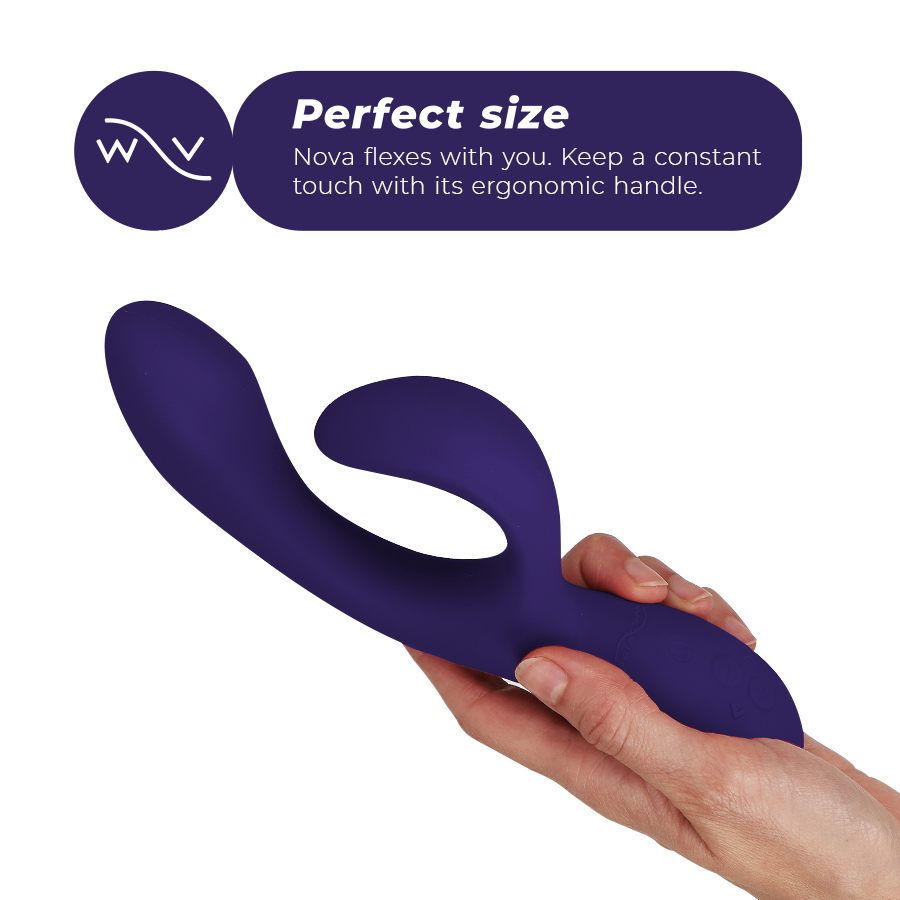WE-VIBE - VIBRADOR NOVA 3 COELHO AZUL MEIA NOITE