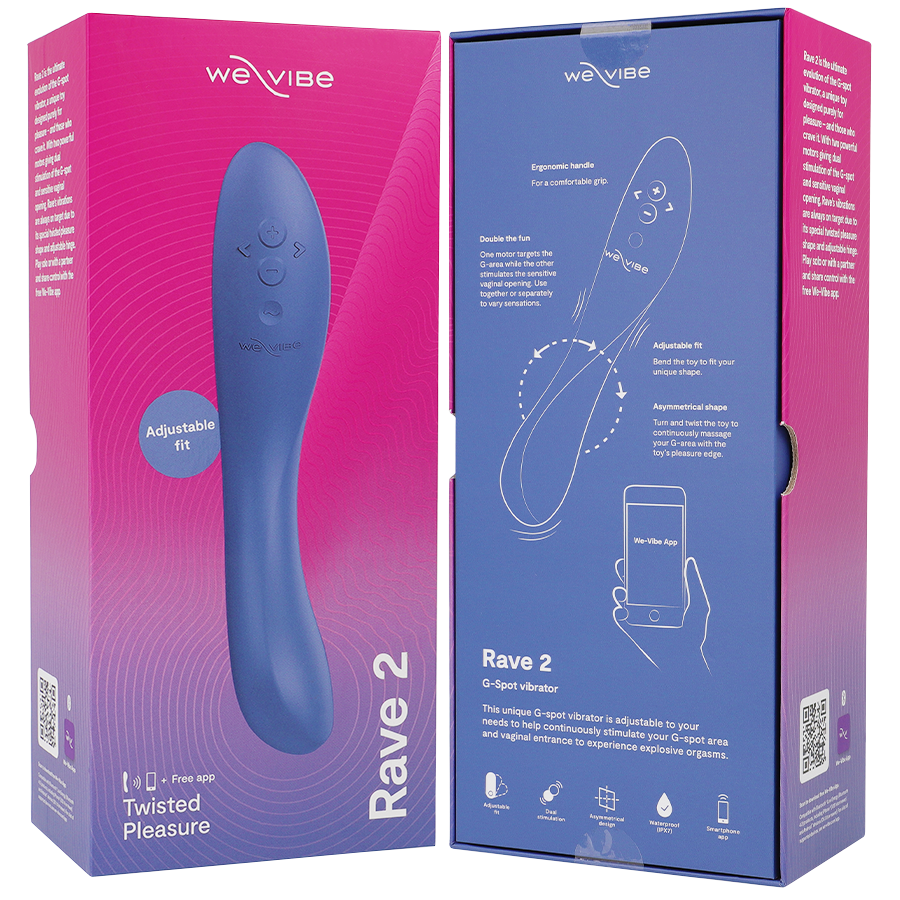 WE-VIBE - RAVE 2 VIBRADOR G-SPOT AZUL