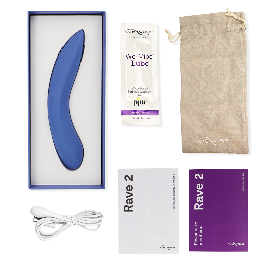 WE-VIBE - RAVE 2 VIBRADOR G-SPOT AZUL