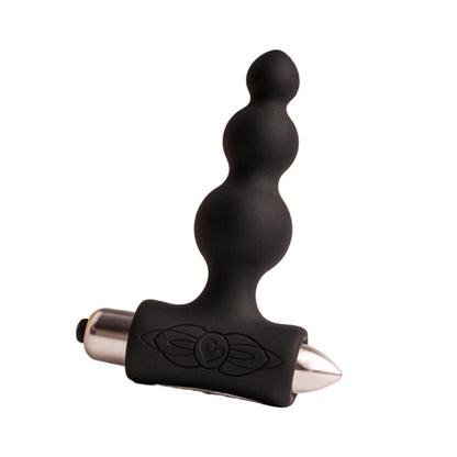 ROCKS-OFF - PETITE SENSATIONS BUBBLES PLUG ANAL VIBRADOR PRETO