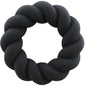 ROCKS-OFF - ANEL MASTURBADOR DE SILICONE PRETO TWIST