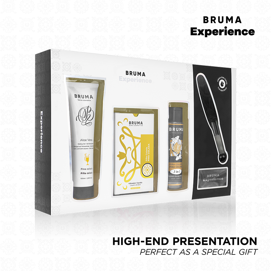 BRUMA XPERIENCE - KIT VIBRO-ORGASMIC PINA COLADA SWEET TEMPTATION