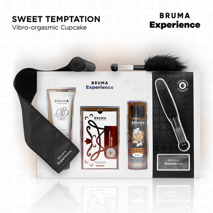 BRUMA XPERIENCE - KIT DOCE TENTAÇÃO BOLO AMERICANO VIBRO-ORGÁSMICO