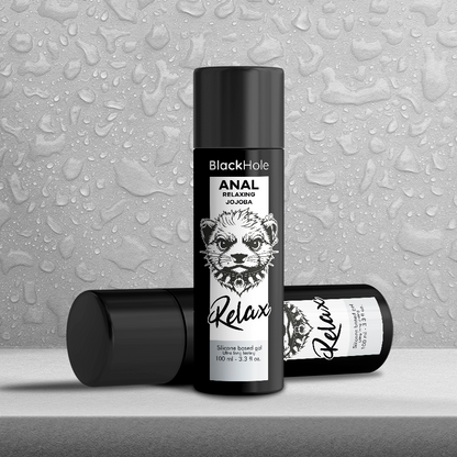BLACK HOLE - JOJOBA RELAXANTE ANAL BASE DE SILICONE 100 ML