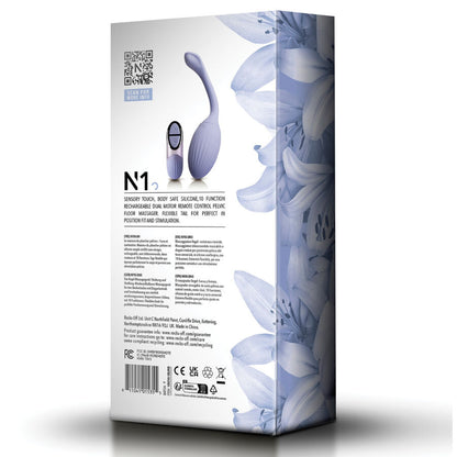 NIYA - N1 MASSAGEADOR PÉLVICO KEGEL COM CONTROLE REMOTO