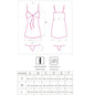 LIVCO CORSETTI FASHION - HYEONA 1710 BABYDOLL + TANGA ROSE S
