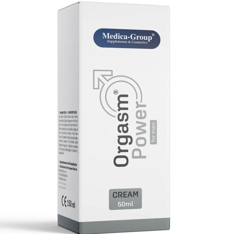 MEDICA GROUP - CREME ÍNTIMO ORGASM POWER PARA HOMENS 50 ML