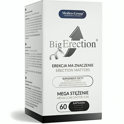 MEDICA GROUP - MELHORADOR DE EREÇÃO PARA HOMENS 60 CÁPSULAS