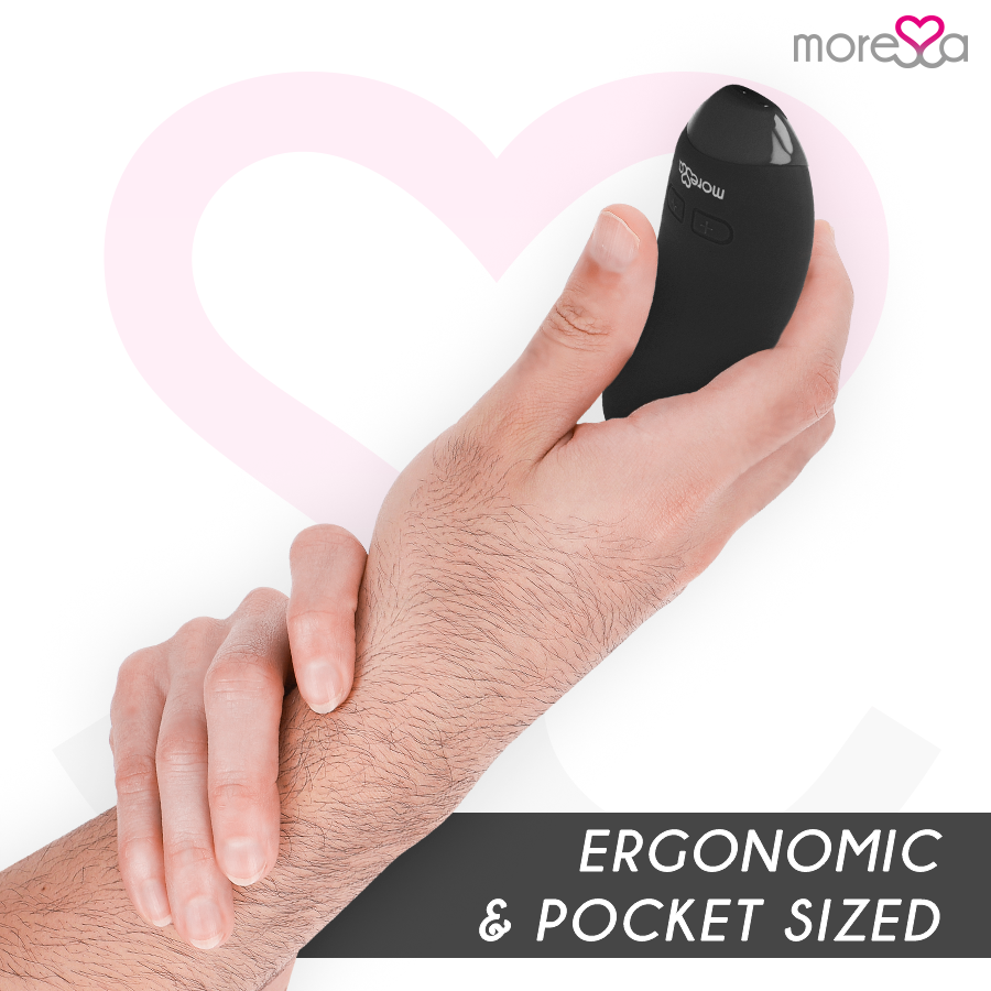 MORESSA - VIBRADOR BLOSSOM PRETO