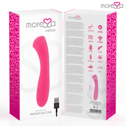 MORESSA - CELSO PREMIUM SILICONE RECARREGVEL