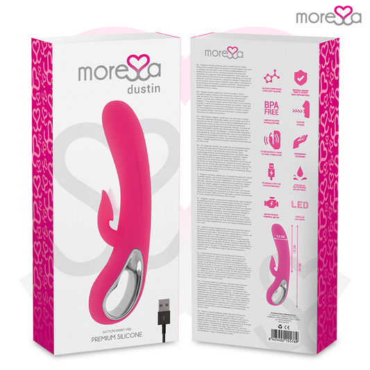 MORESSA - DUSTIN PREMIUM SILICONE RECARREGVEL