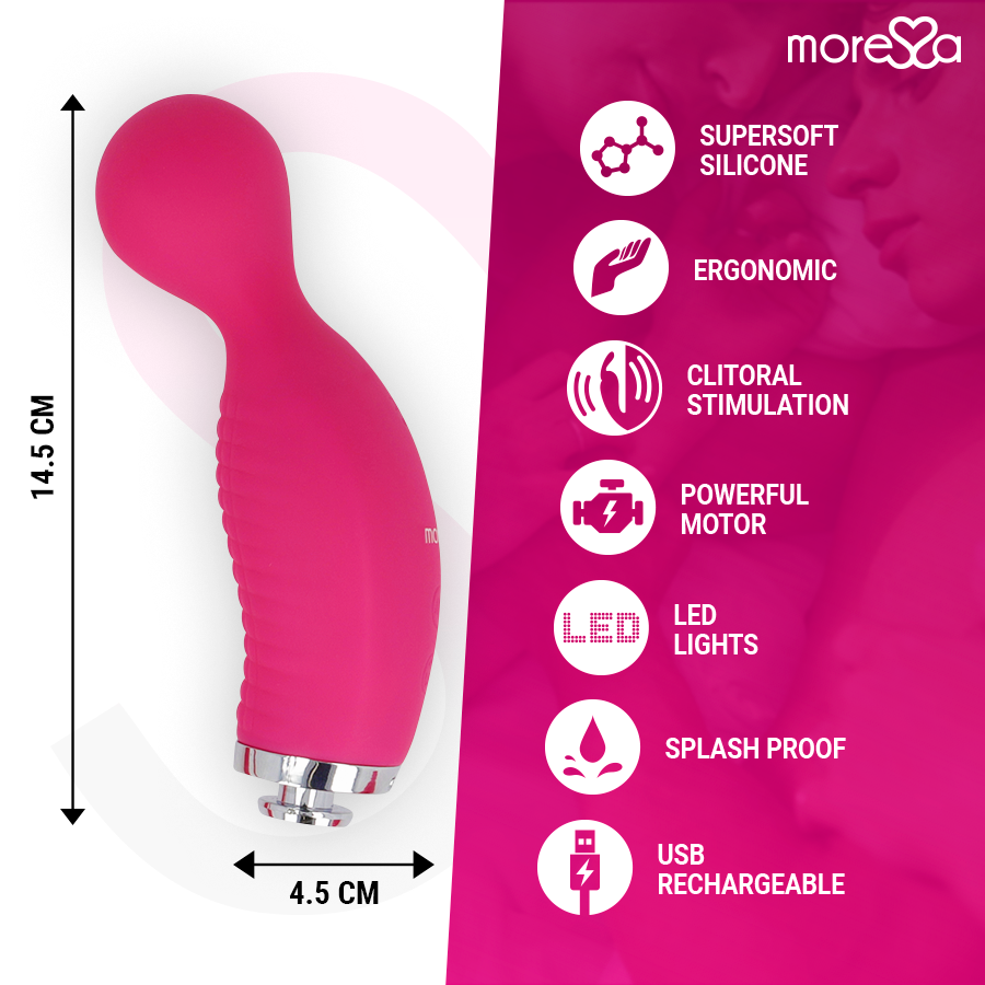 MORESSA - KIRK PREMIUM SILICONE RECARREGVEL