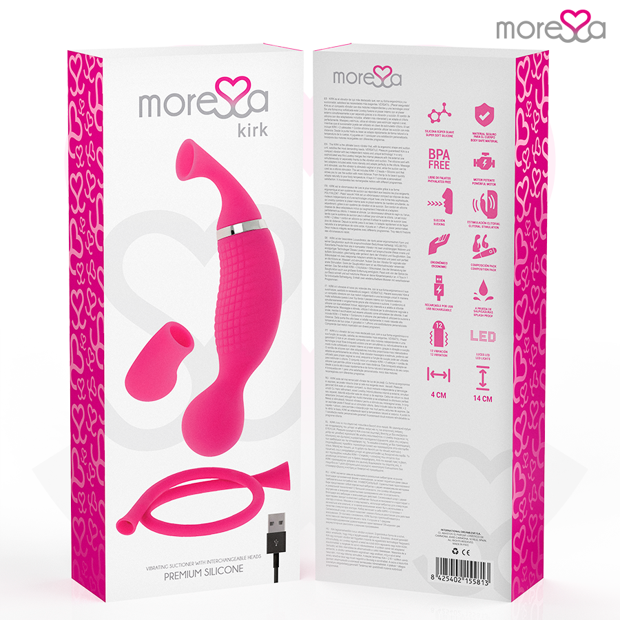 MORESSA - KIRK PREMIUM SILICONE RECARREGVEL