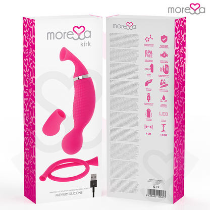 MORESSA - KIRK PREMIUM SILICONE RECARREGVEL