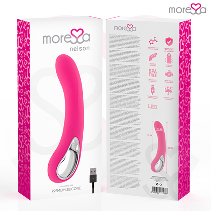 MORESSA - NELSON PREMIUM SILICONE RECARREGVEL