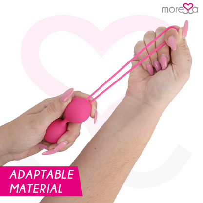 MORESSA - OSIAN TRÊS SILICONE PREMIUM ROSA