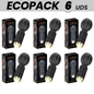 ECOPACKS 6 UNIDADES - VIBRADOR DE VARINHA DE BOLSO IBIZA