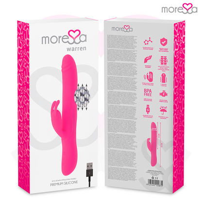 MORESSA - WARREN PREMIUM SILICONE RECARREGVEL