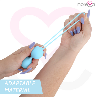 MORESSA - CONJUNTO OSIAN SILICONE PREMIUM TURQUESA