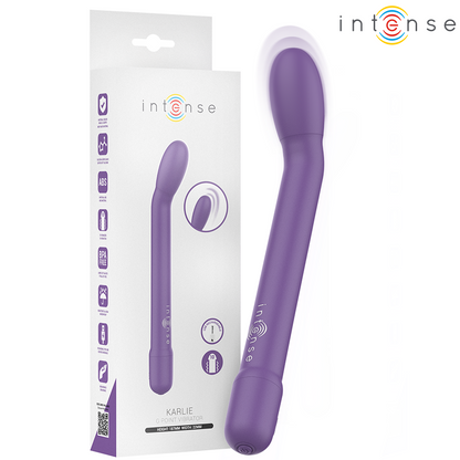 INTENSE - ESTIMULADOR DE PONTO G RECARREGÁVEL KARLIE ROXO
