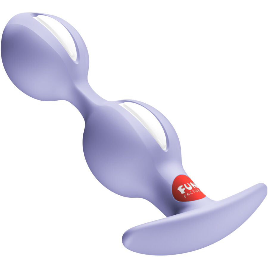 FUN FACTORY - B-BALLS DUO PLUG ANAL ROXO - Infernum Store