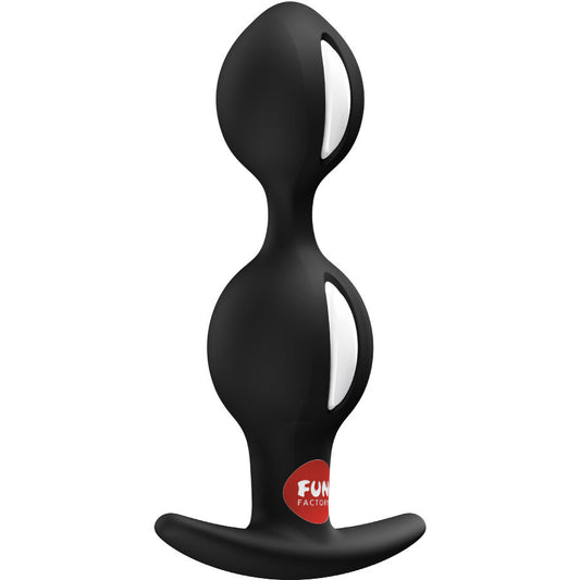 FUN FACTORY - B-BALLS DUO PLUG ANAL PRETO - Infernum Store