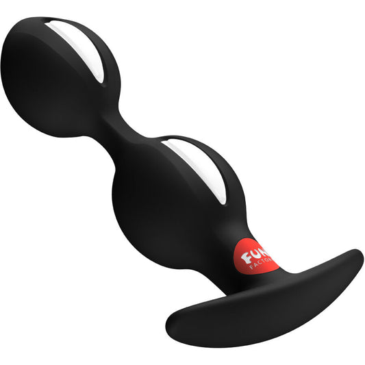 FUN FACTORY - B-BALLS DUO PLUG ANAL PRETO - Infernum Store