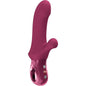 FUN FACTORY - BI STRONIC CURVE THRUSTING RABBIT PULSATORS VERMELHO VINHO - Infernum Store