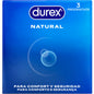 DUREX - PRESERVATIVOS NATURAIS 3 UNIDADES