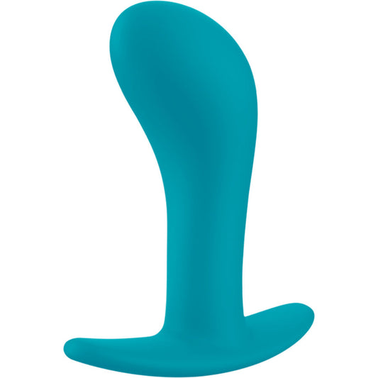 FUN FACTORY - PLUG ANAL EM FORMATO DE BUNDA TAMANHO G ÁGUA-MARINHA - Infernum Store