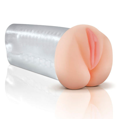 EXTREME TOYZ - MASTURBADOR DE VAGINA NATURAL - TRANSPARENTE - Infernum Store