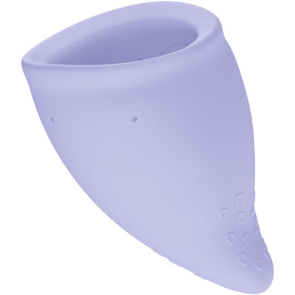 FUN FACTORY - COPO MENSTRUAL DIVERTIDO TAMANHO A ROXO - Infernum Store