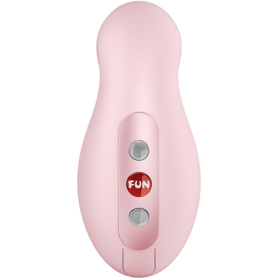 FUN FACTORY - VIBRADOR LUNA AIR PULSE ROSA CLARO - Infernum Store
