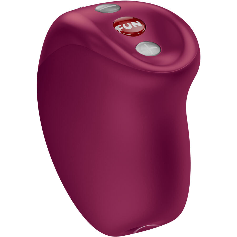 FUN FACTORY - VIBRADOR MEA AIR PULSE VERMELHO VINHO - Infernum Store
