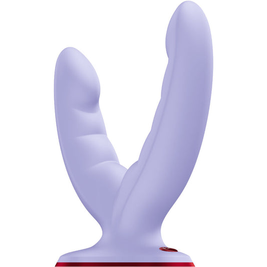 FUN FACTORY - RYDE DUPLO DILDO ROXO - Infernum Store