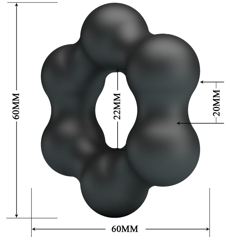 CRAZY BULL - ANEL DE SILICONE CLAUZELL MODELO 10