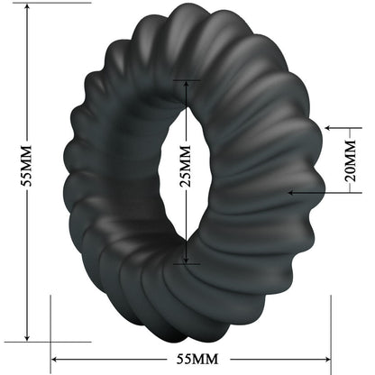 CRAZY BULL - ANEL DE SILICONE FITZ MODELO 8