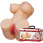 CRAZY BULL - HETTY TRONCO FEMININO REALISTA VAGINA E ANAL 1,9 KG