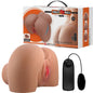 CRAZY BULL - VIBRADOR MILA BUTT COM CONTROLE REALISTA DE VAGINA E ÂNUS REMOTO