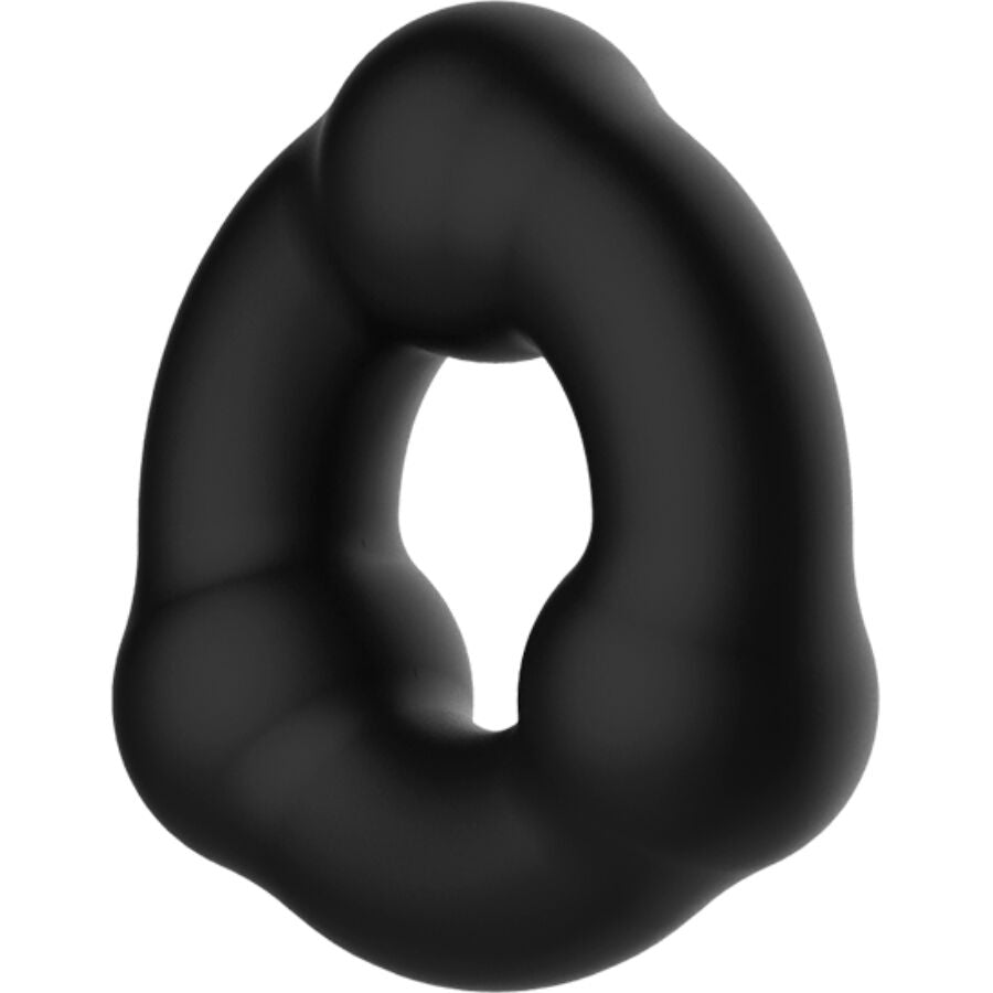 CRAZY BULL - ANEL DE SILICONE SUPER MACIO COM NÓDULOS