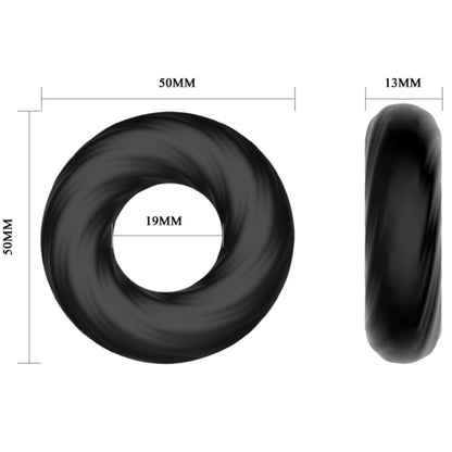 CRAZY BULL - ANEL DE SILICONE ESPIRAL