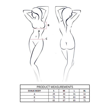 PASSION - EVALIE BODY VERMELHO L/XL