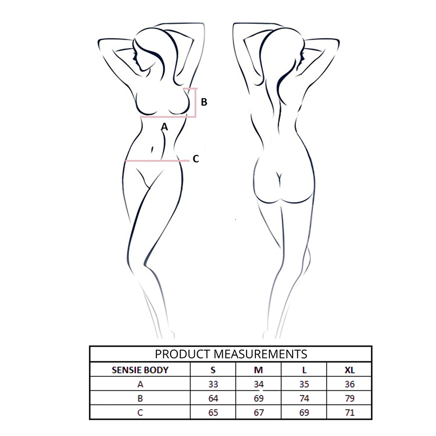 PASSION  - SENSIE BODY CORAL L/XL