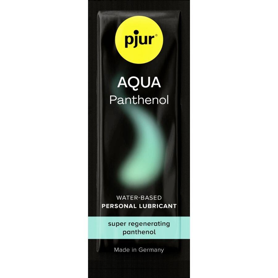 PJUR - LUBRIFICANTE À BASE DE ÁGUA AQUA PANTHENOL 2 ML
